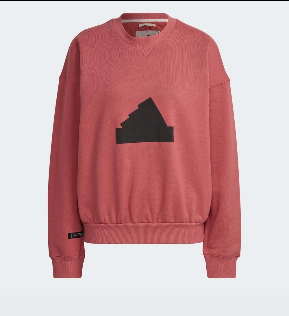 adidas Sportswear Future Icons Logo Sweatshirt in Wonder Red
